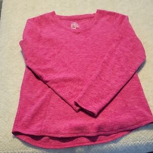 Pink Kids Long Sleeve Shirt